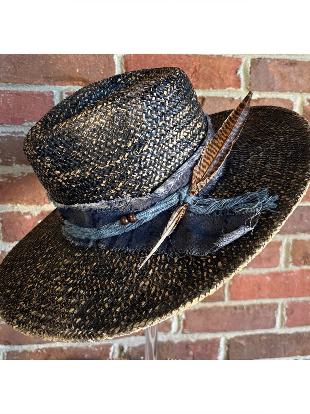 NWOT Free People Mossant Paris Straw Rancher Hat  Size Medium